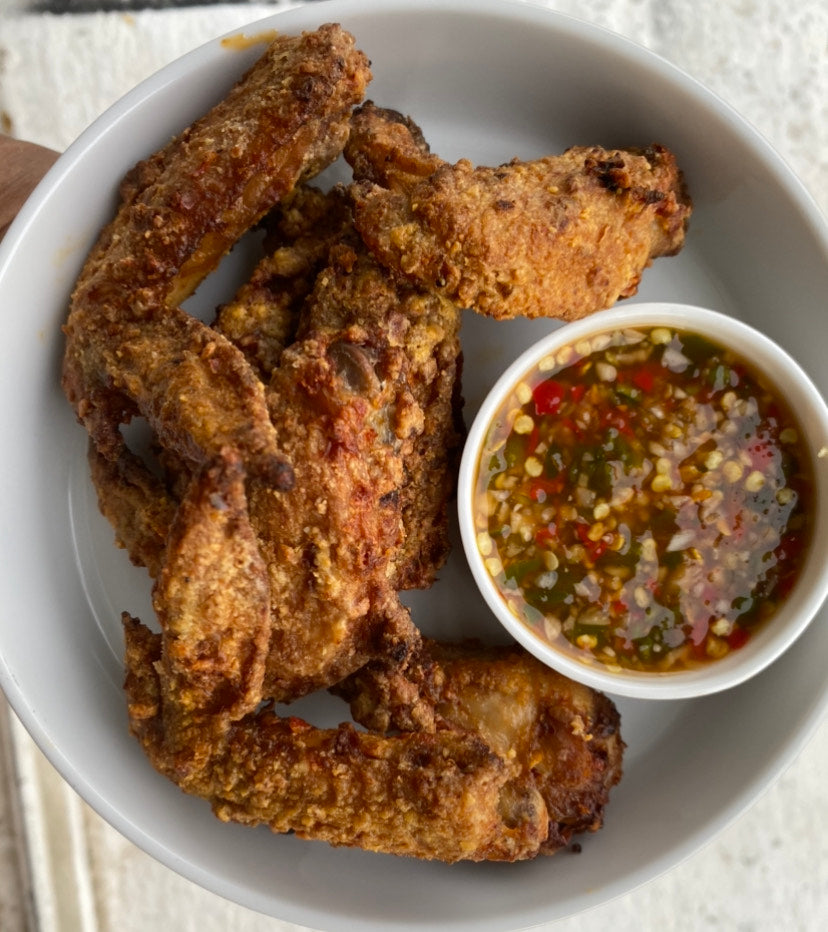 Crispy Asian Fried Chicken Wings